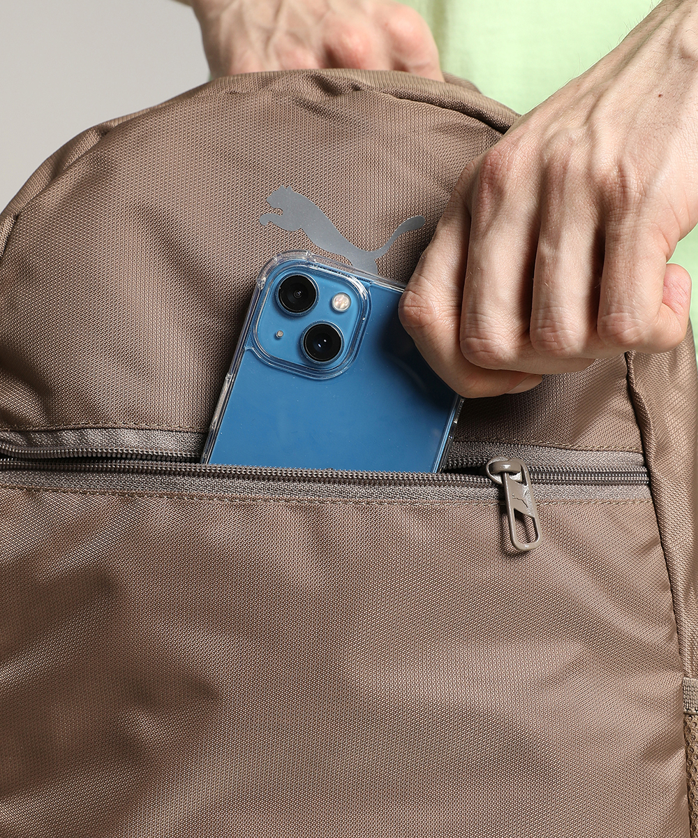 PUMA Unisex Solid Brown Backpack